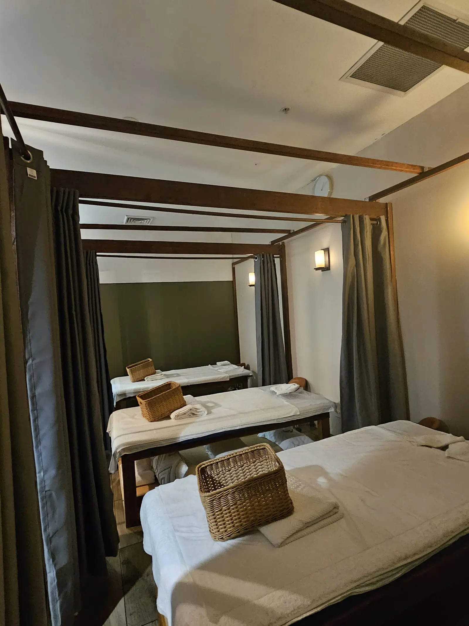Professional massage treatment room at Zen Fusion Thai Massage spa Gold Coast